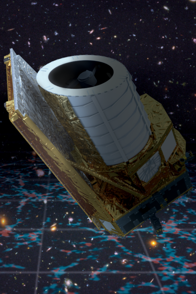 Digital rendering of the Euclid telescope